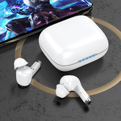 品質  ANC earbuds high quality mobile hand free play i18 control tws wireless earphone with MIC ANC active noise cancellation 工場