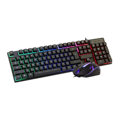 Multimedia Key Factory Price LED Mouse and Keyboard Lights Cable Set Set Keyboard and Mouse Combos